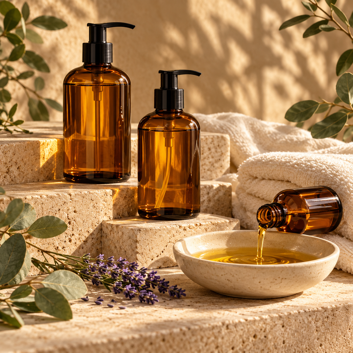 Aceites de masaje y baño