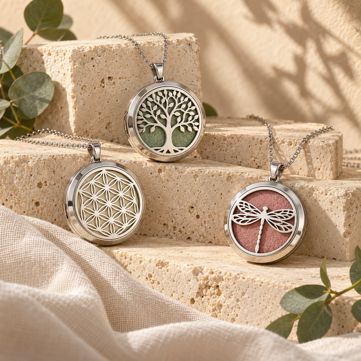 Collares de aromaterapia