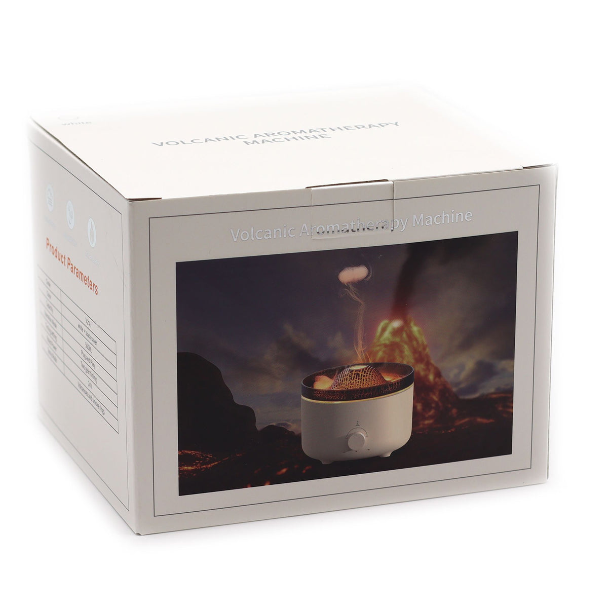 Difusor de aromas efecto volcán · Grande · Dos colores de llama